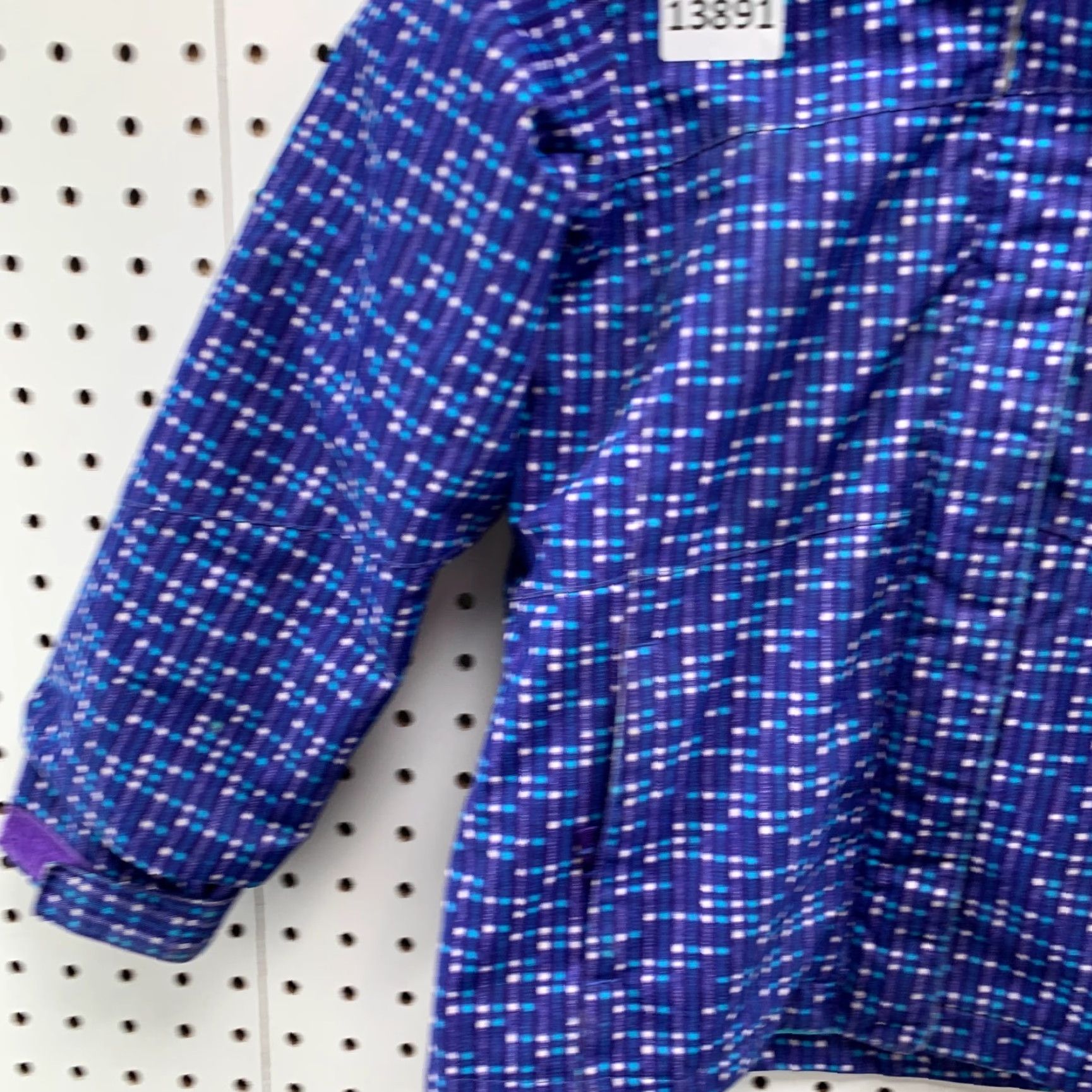 Vintage Columbia Fleece Jacket Women's XS Blue Purple Full Zip Pockets Pattern Mid-Length Outdoor Activewear Jacket Womens XS Columbia Fleece Jacket Size XS / US 0-2 / IT 36-38 - 3 Thumbnail