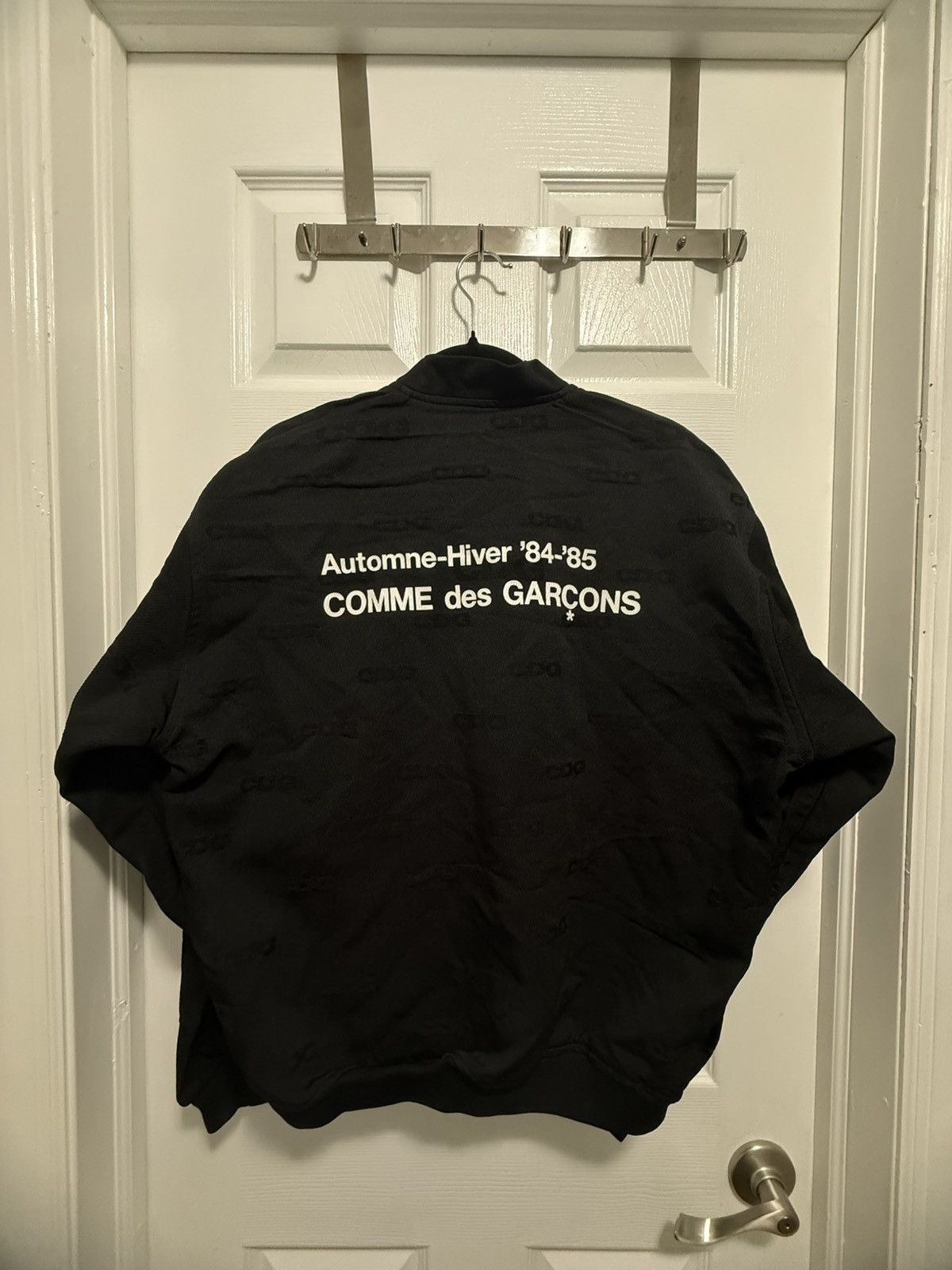 Cdg 84-85 Staff Bomber Jacket in Black, Men's