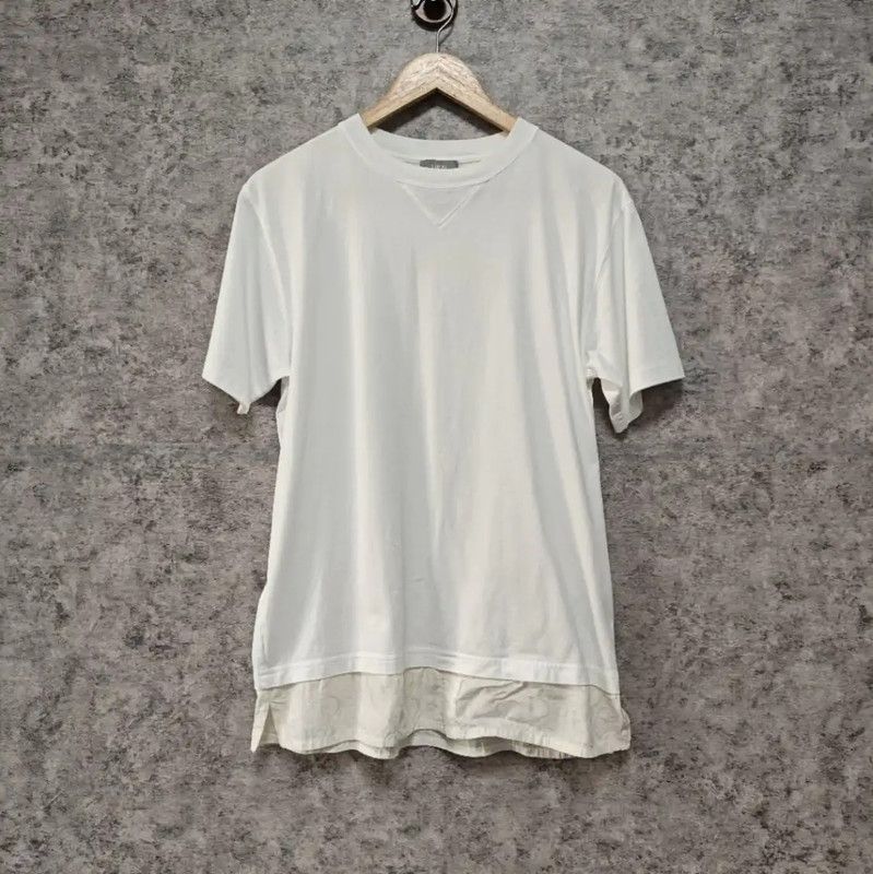 Dior Dior White Cotton Short Sleeve T-Shirt 0089 Size US S / EU 44-46 / 1 - 1 Thumbnail