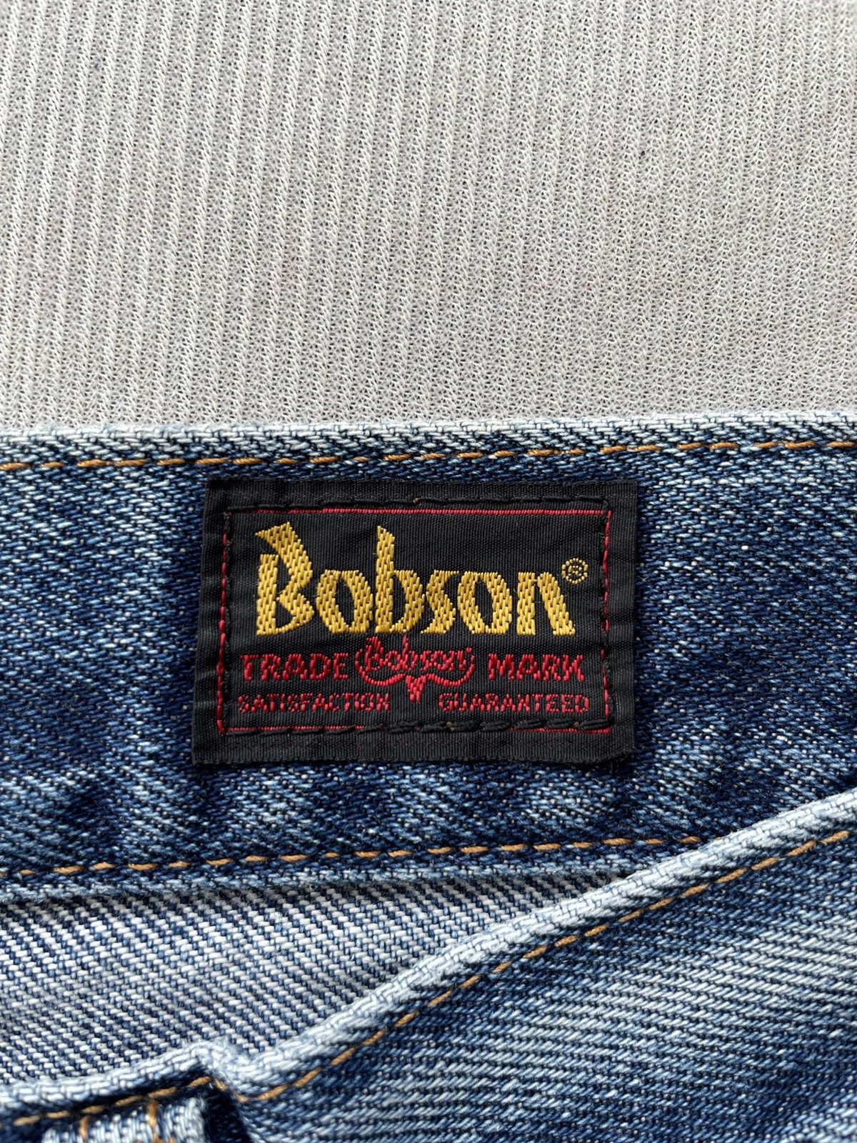 Japanese Brand Bobson Jeans (LG135) Size US 32 / EU 48 - 14 Thumbnail