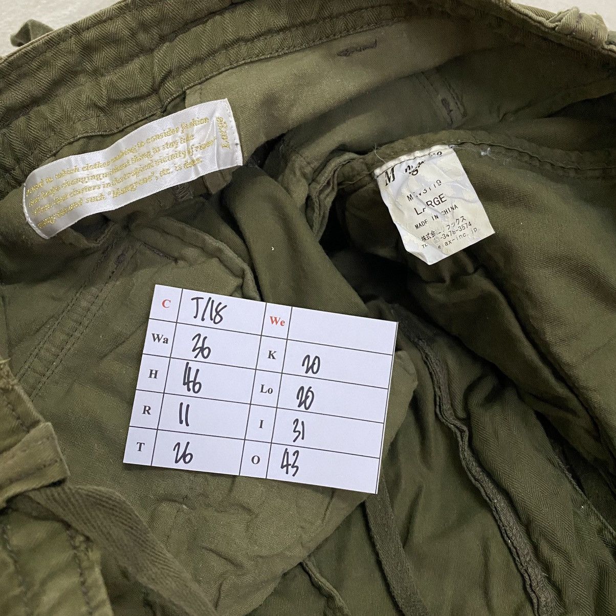 If Six Was Nine × Japanese Brand × Vintage Vintage 00's Distressed Cargo Utility Military Pants W36 Size US 36 / EU 52 - 7 Thumbnail