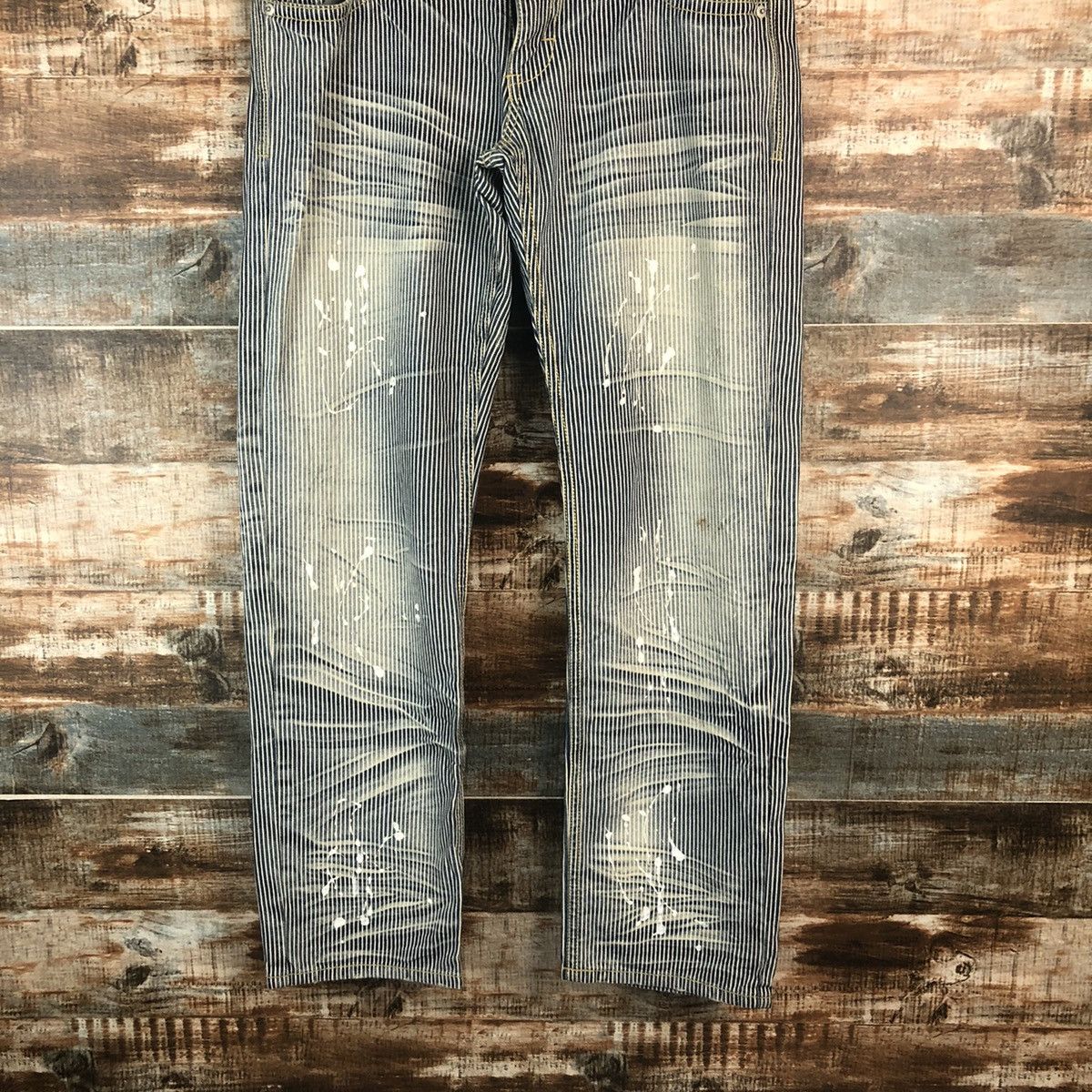Japanese Brand Japanese Brand vintage tactical Stripe White Pants #A2121 Size US 32 / EU 48 - 3 Thumbnail