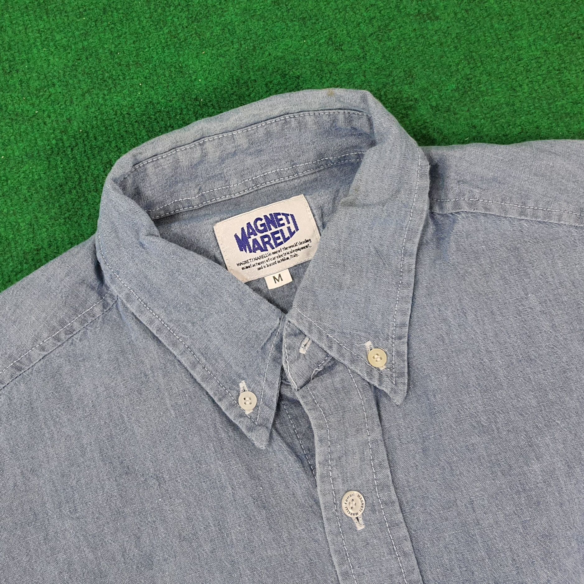 Ferrari × Vintage Vintage Ferrari Magneti Marelli Motorsports Racing Shirt Size US L / EU 52-54 / 3 - 5 Thumbnail