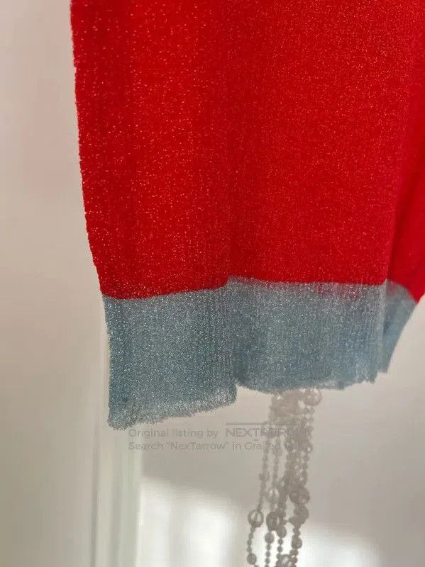 Comme des Garcons COMME des GARÇONS Red Short Sleeve T-Shirt . Size S / US 4 / IT 40 - 7 Thumbnail