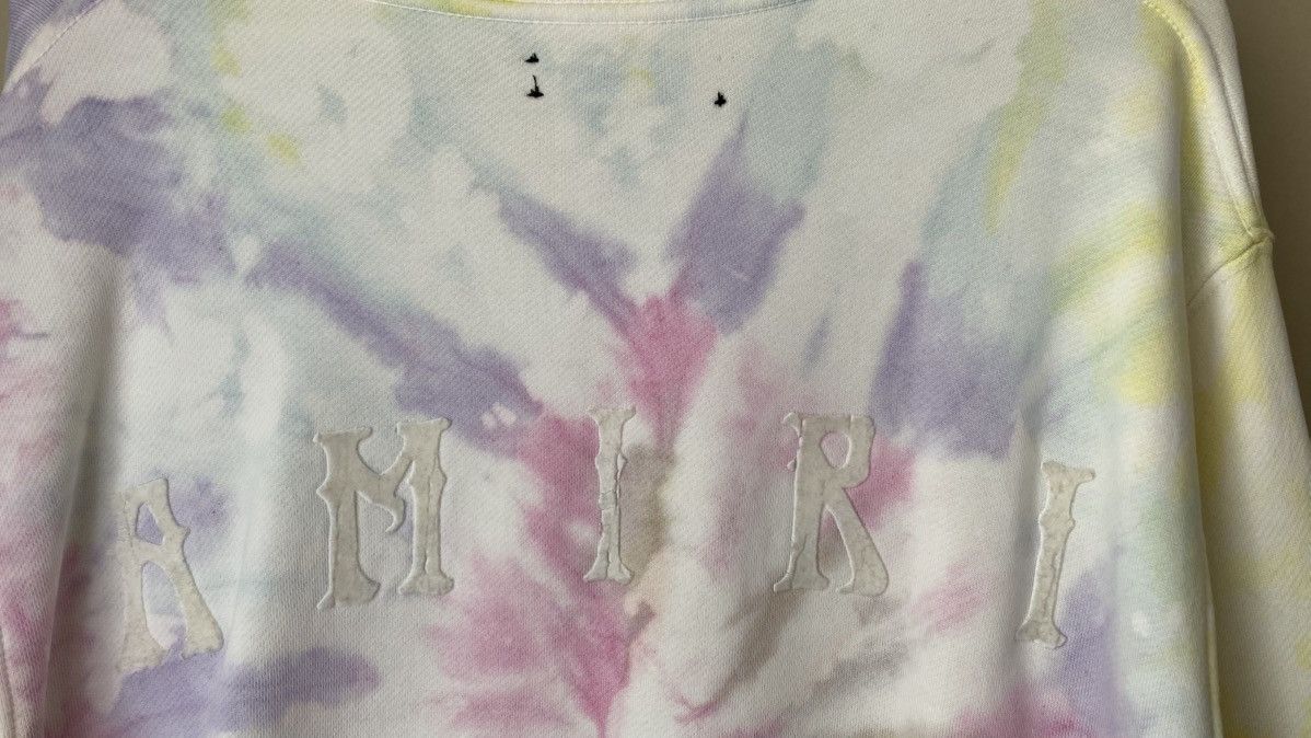 Amiri Amiri Tie-dye Crewneck Sweater Size Medium Size US M / EU 48-50 / 2 - 4 Thumbnail