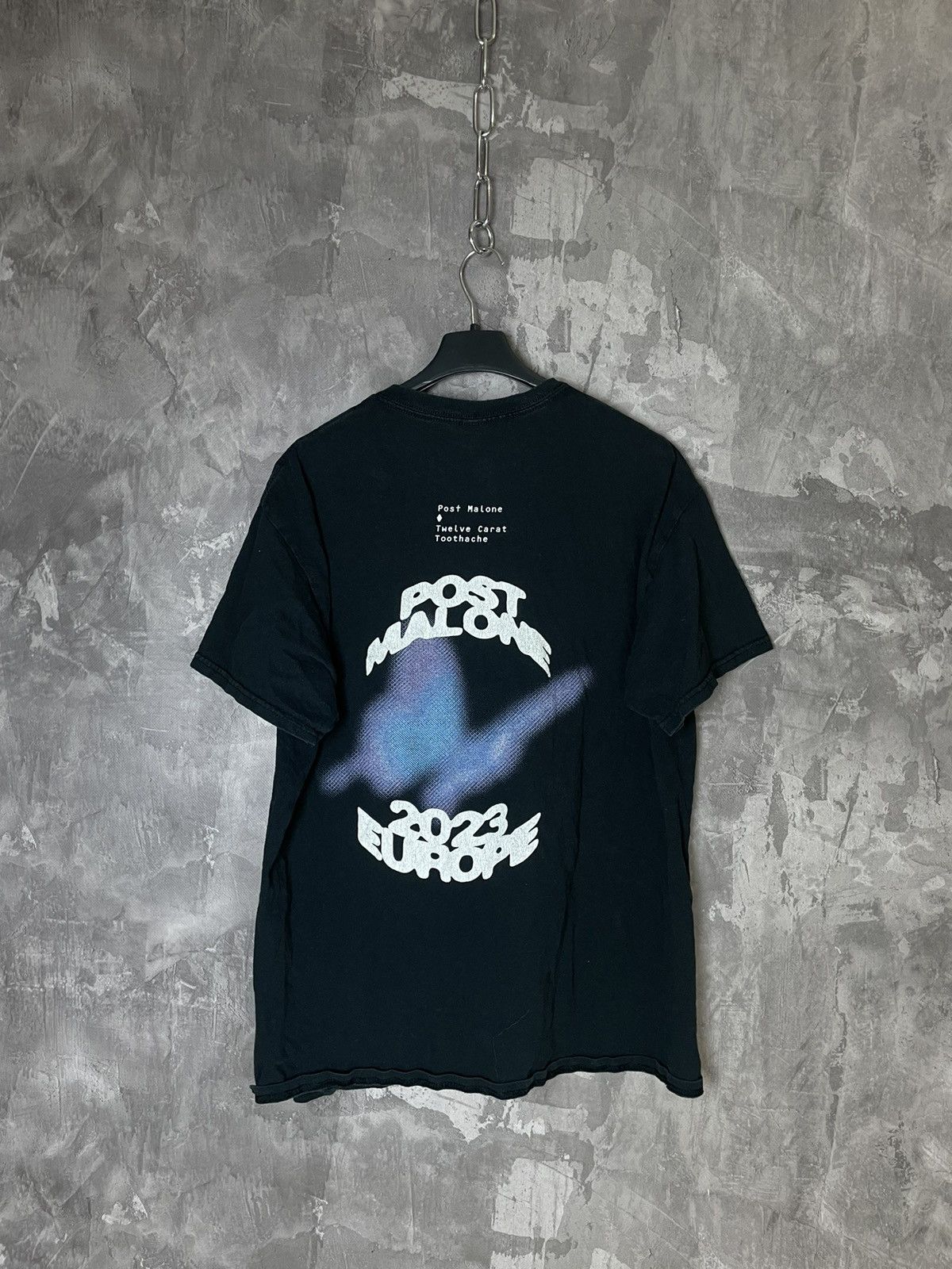 Rap Tees Post Malone Twelve Carat 2023 Tour Art Rap T-Shirt Size US L / EU 52-54 / 3 - 1 Thumbnail