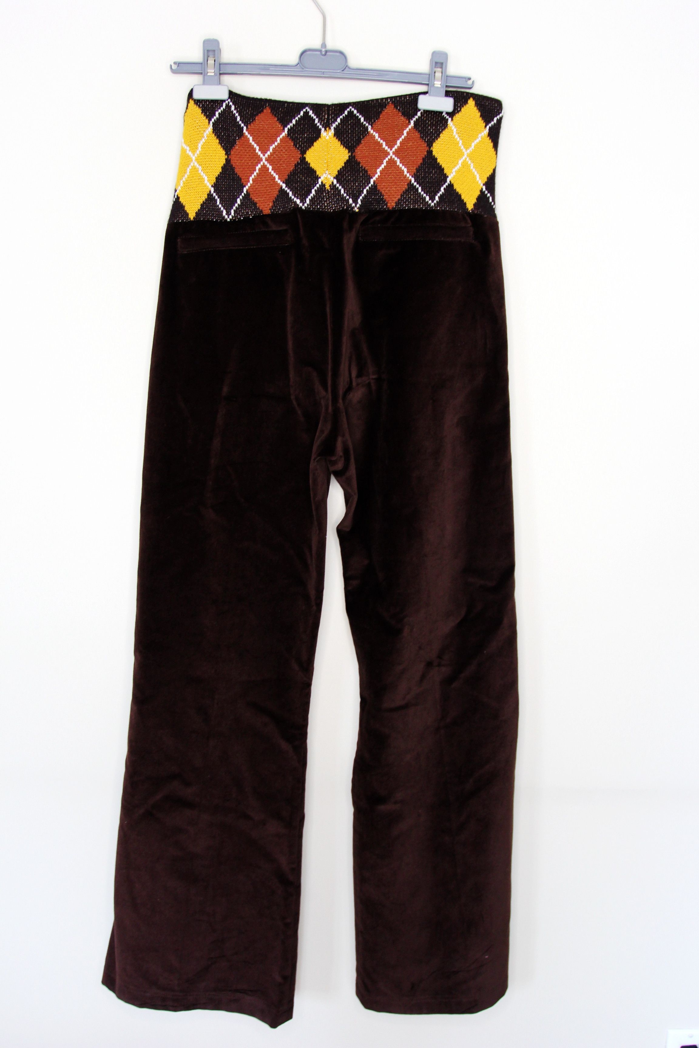 Egon Lab BNWT AW23 EGONLAB "PARASOMNIA" VELVET JOGGERS L Size US 34 / EU 50 - 3 Thumbnail