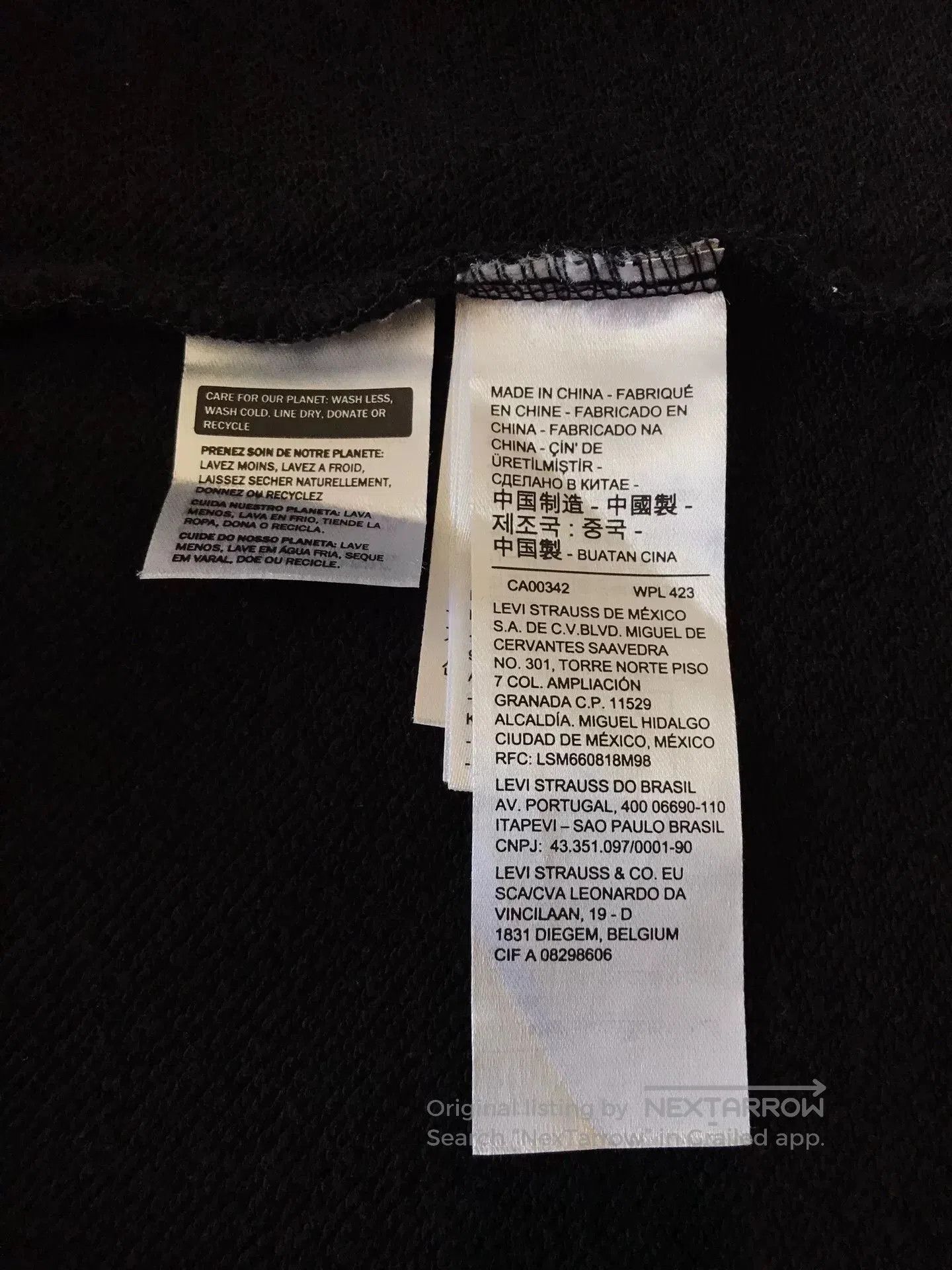 Levi's Levi's Logo Hoodie A4957. Size US L / EU 52-54 / 3 - 8 Thumbnail