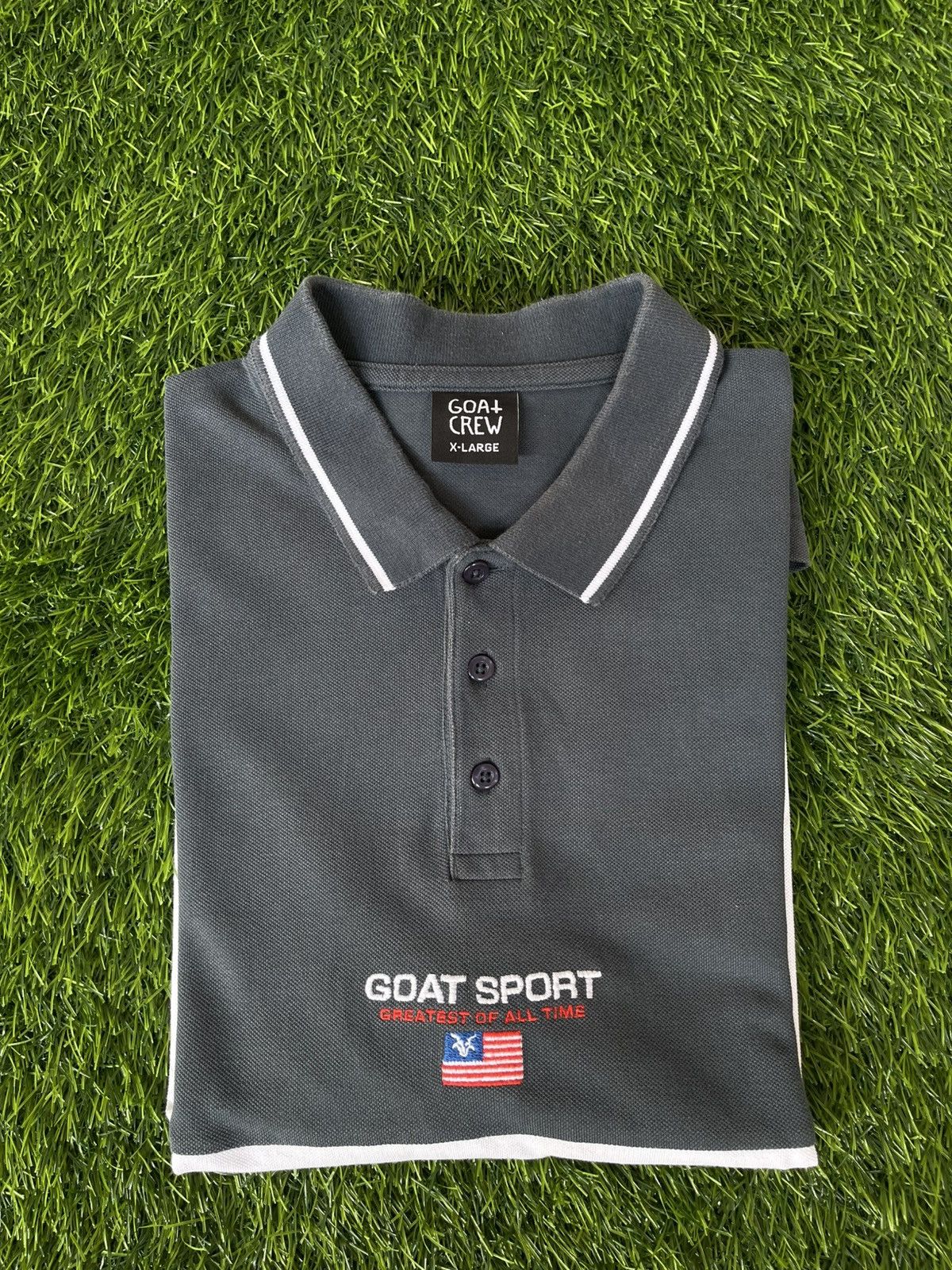 GOAT Crew × Sports Specialties Hype🔥GOAT CREW🔥Embroidery Logo Polo Shirt Longsleeve Size US XL / EU 56 / 4 - 14 Thumbnail