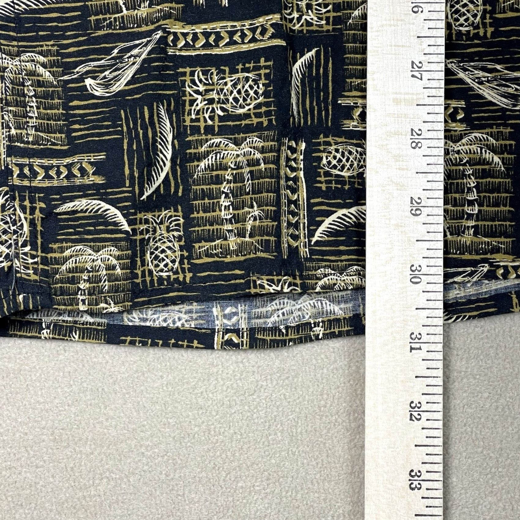 Reyn Spooner VINTAGE Reyn Spooner Shirt Men XL Black Floral Hawaiian Button-Up Adult Size US XL / EU 56 / 4 - 5 Thumbnail