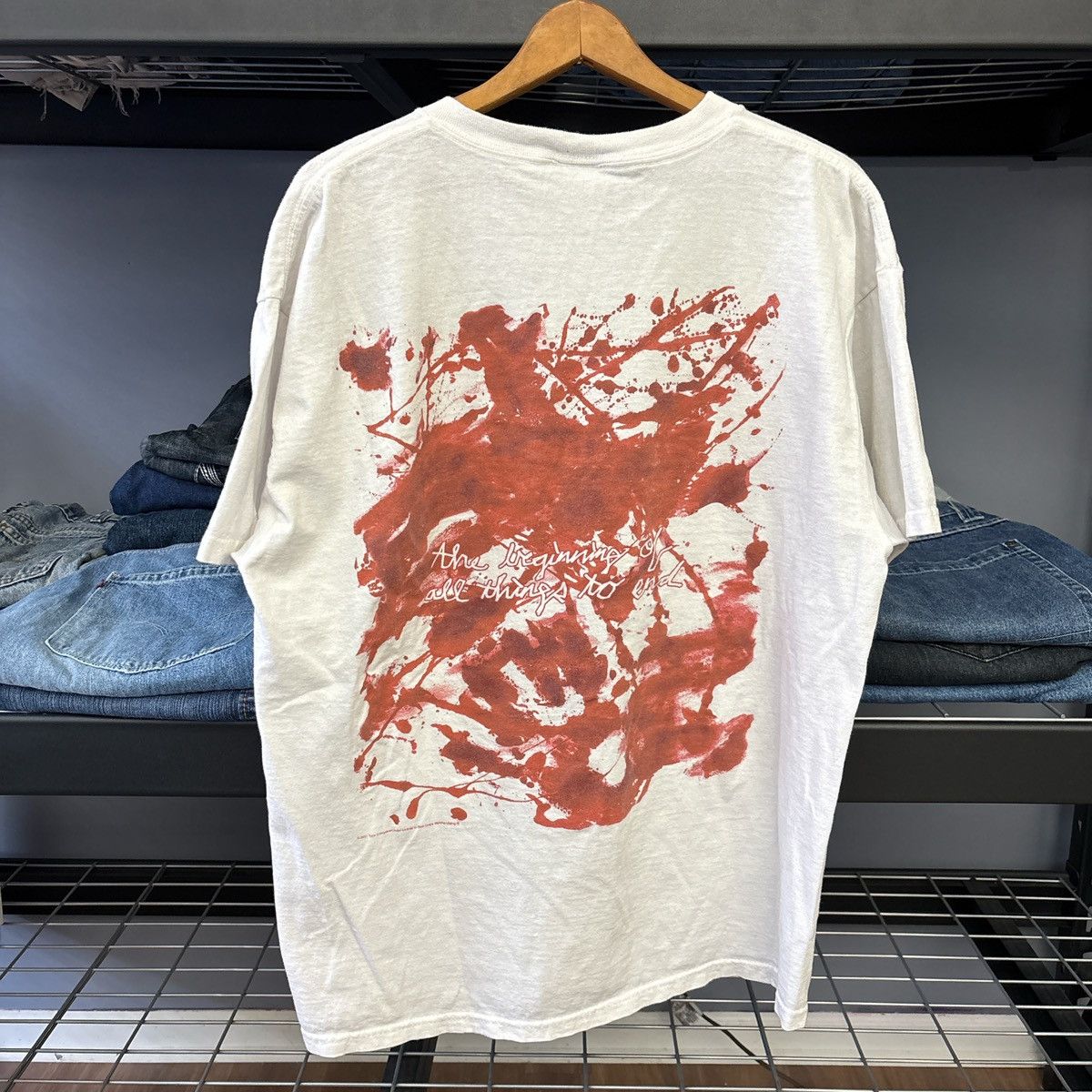 Delta Y2K 2001 Bloody Butcher Mudvayne Band Tee RARE Size US XL / EU 56 / 4 - 2 Thumbnail