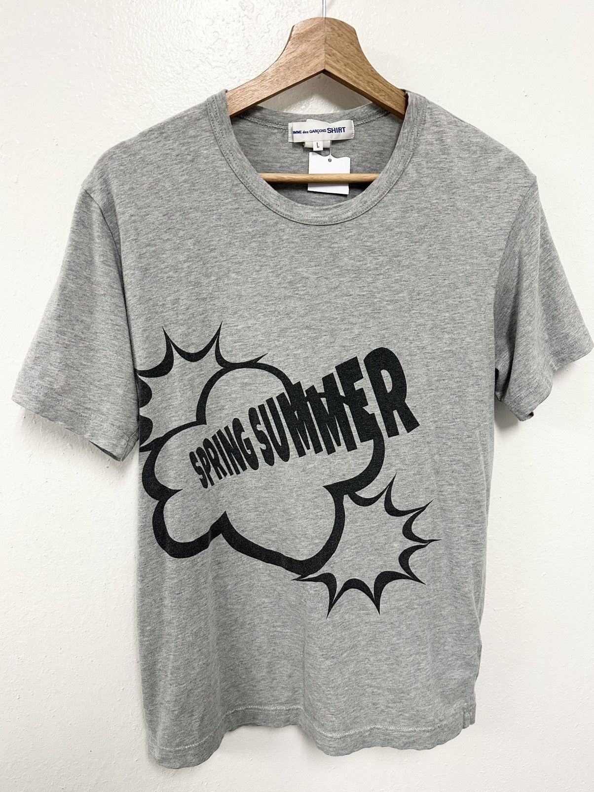 Comme des Garcons SHIRT Commes des Garcons Spring Summer Comic Stripe Tee Size US L / EU 52-54 / 3 - 1 Thumbnail