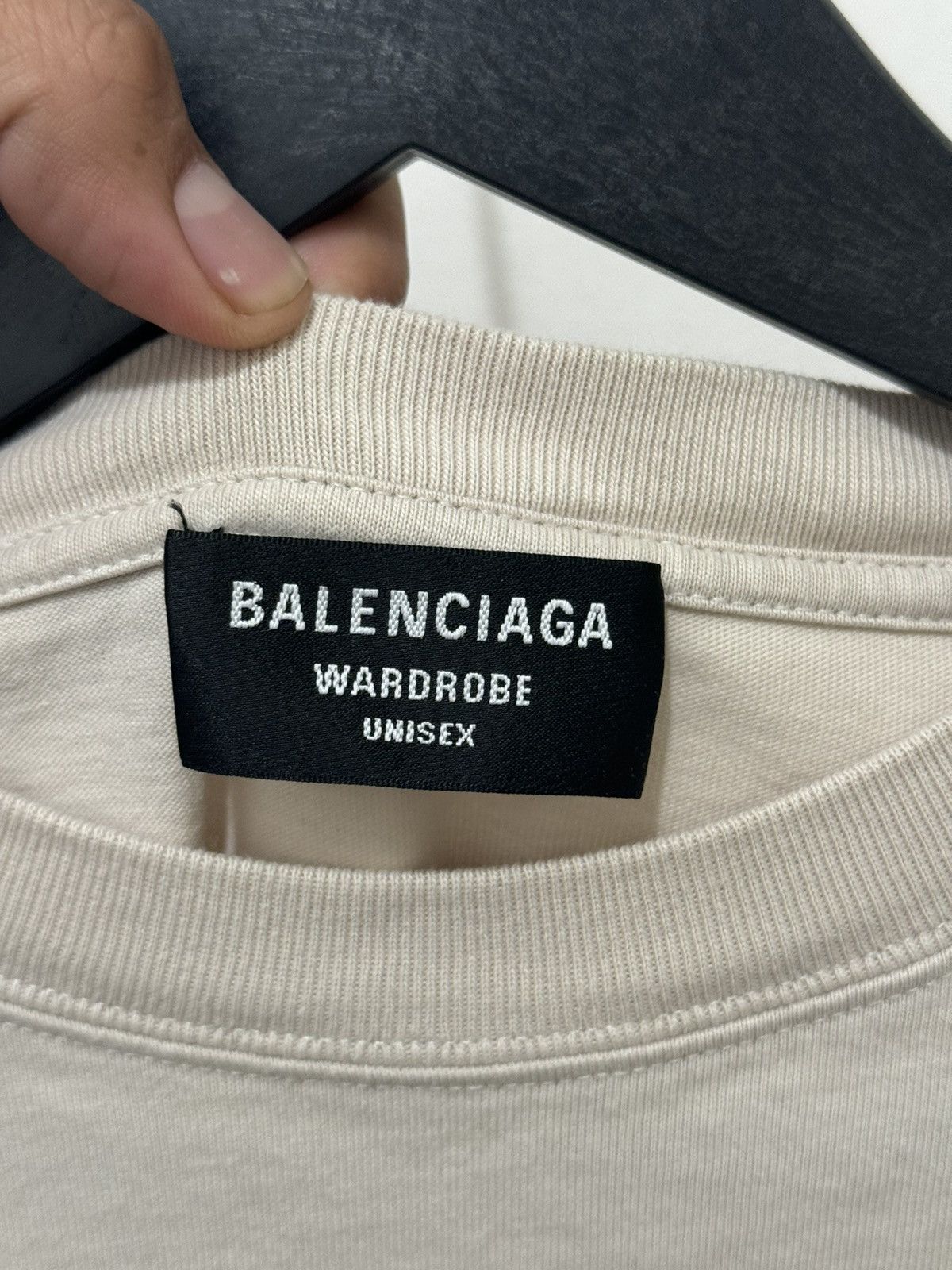 Balenciaga Balenciaga Logo Tshirt Size US L / EU 52-54 / 3 - 7 Thumbnail
