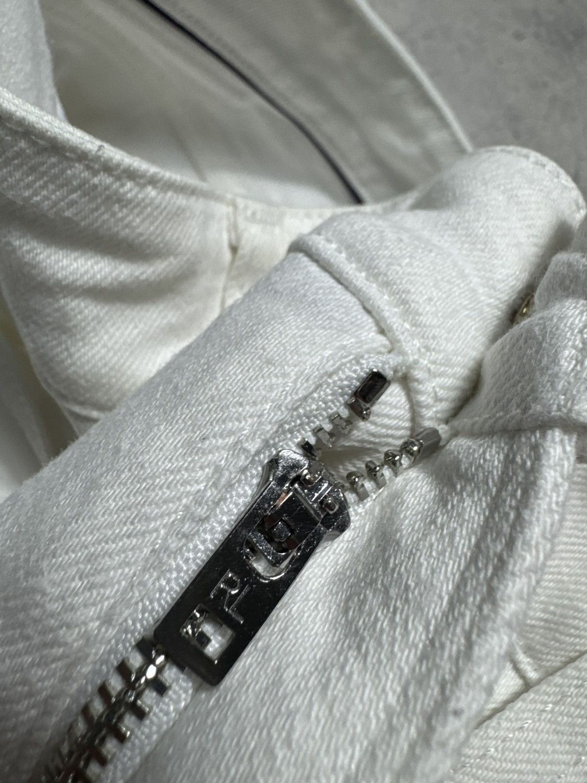 Ralph Lauren Purple Label Ralph Lauren Purple Label Luxury Denim Jeans White Size US 30 / EU 46 - 8 Thumbnail