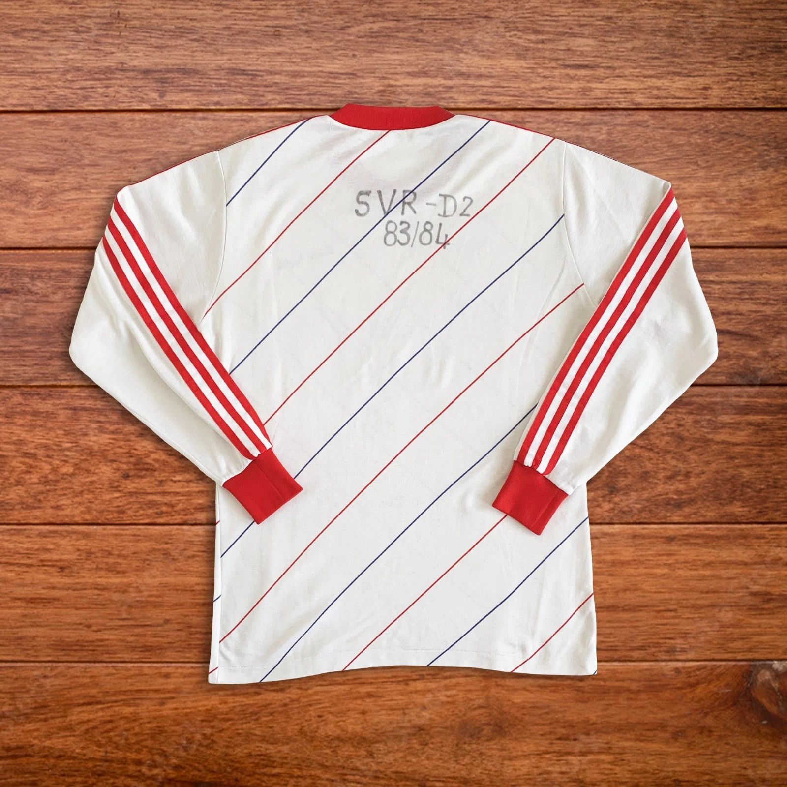 Adidas Vintage 80s ADIDAS Jersey Kit Football Soccer West Germany Size US M / EU 48-50 / 2 - 2 Thumbnail
