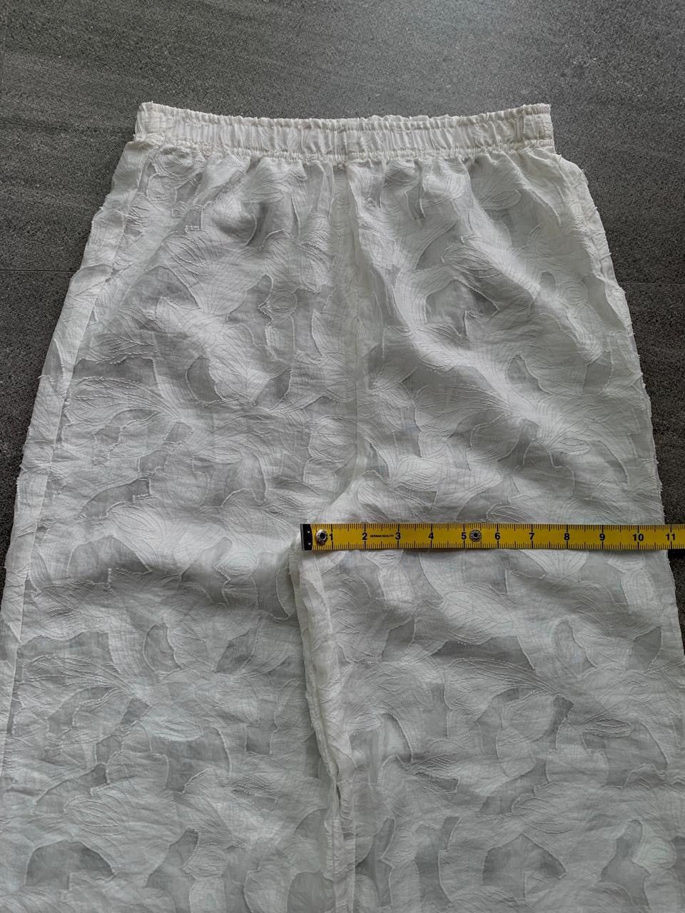 Yohji Yamamoto FREE TAX! Ys for Living Floral Jacquard Relaxed Pants Size US 27 - 13 Thumbnail