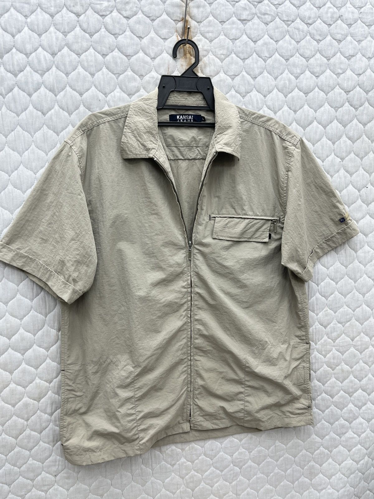 Kansai Yamamoto 🔥🔥🔥ARCHIVE KANSAI JEANS ZIPPER SHIRTS Size US L / EU 52-54 / 3 - 2 Thumbnail