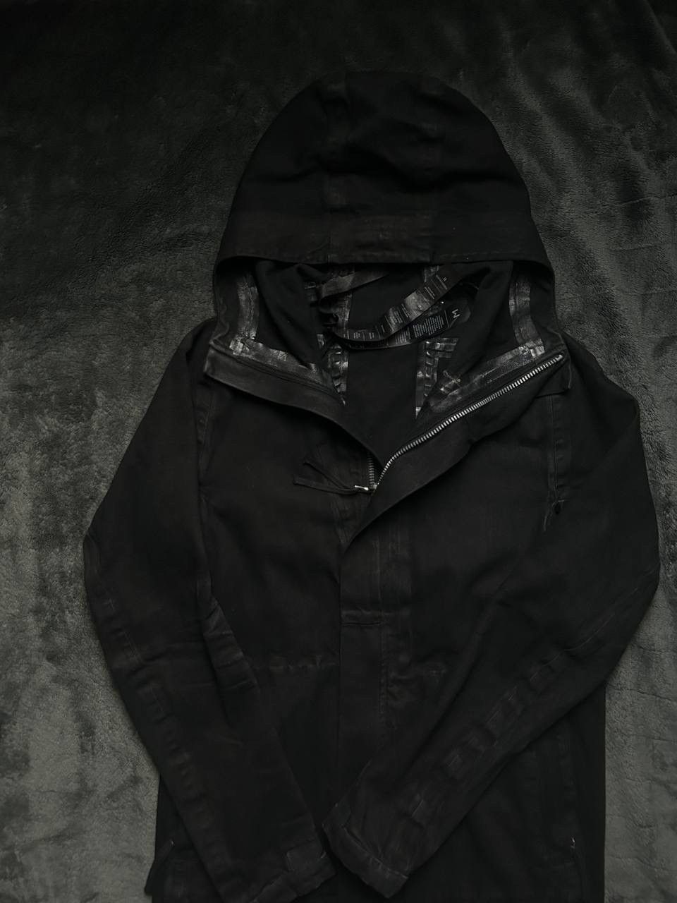 Boris Bidjan Saberi Boris Bidjan Saberi Resin Parka Silver 925 Size M Fits S Size US M / EU 48-50 / 2 - 2 Thumbnail
