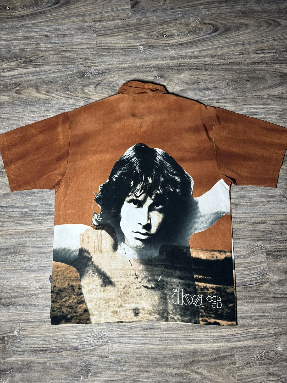 Other Vintage Dragonfly Mens 2001 Jim Morrison The Doors Shirt Size US XL / EU 56 / 4 - 2 Thumbnail