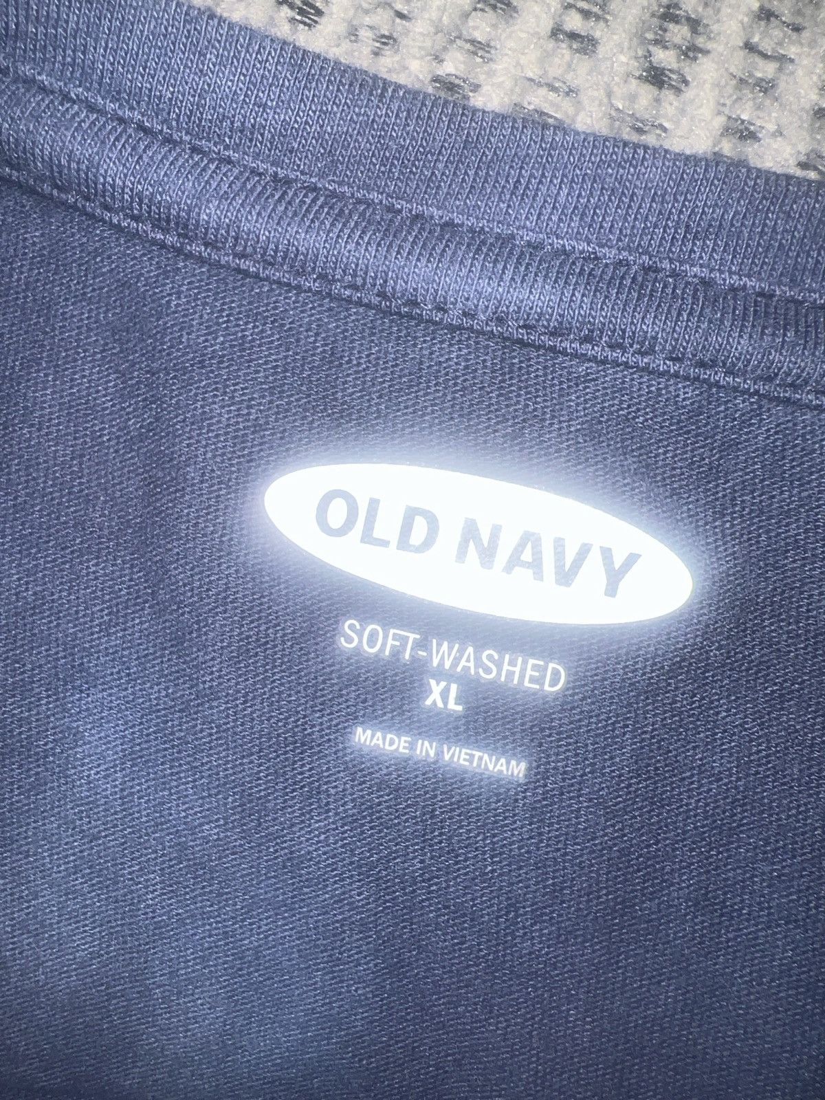 Old Navy Old Navy Soft-Washed Dip Dye Logo Tee Size US XL / EU 56 / 4 - 5 Thumbnail