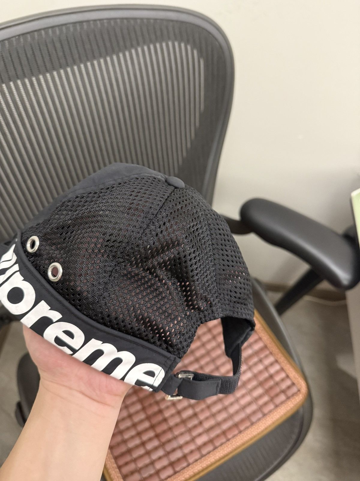 Supreme Supreme side logo 5 panel cap hat Size ONE SIZE - 2 Thumbnail