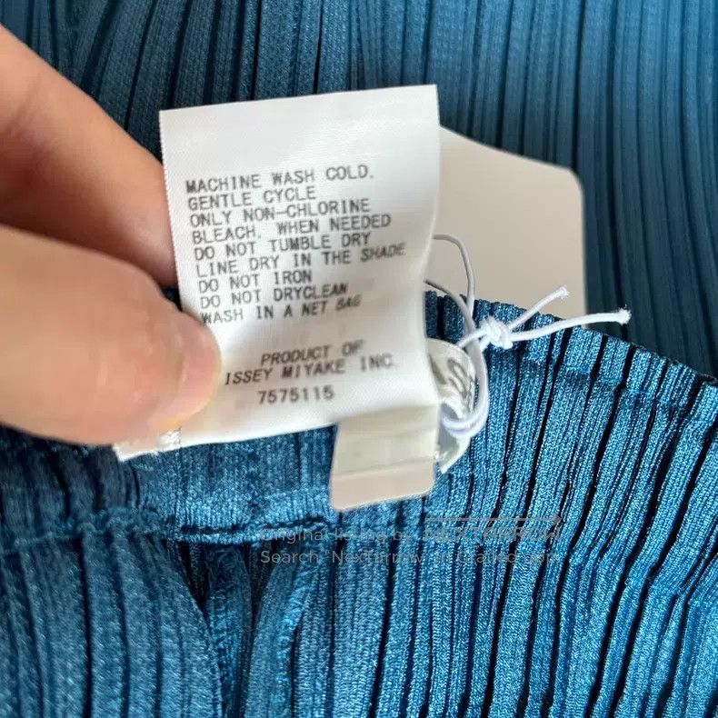 Issey Miyake Issey Miyake Blue Pants Size 25" / US 0 / IT 36 - 4 Thumbnail