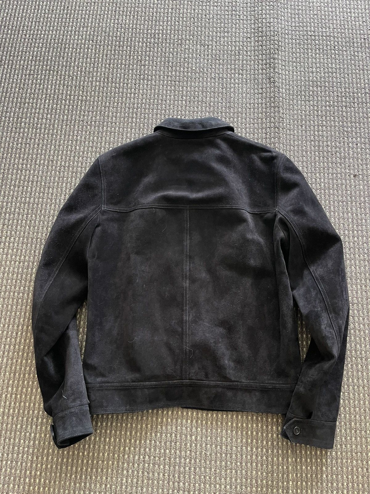 Hedi Slimane × Saint Laurent Paris SLP 15AW Calf Suede Jacket Size US M / EU 48-50 / 2 - 2 Thumbnail