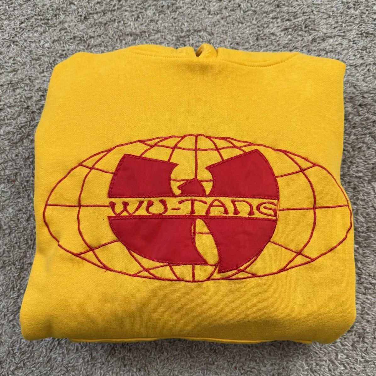 Wu-Tang Clan 🔴Wu-Tang Hoodie Size Medium Tiger WuTang Clan Yellow Sweater Size US M / EU 48-50 / 2 - 12 Thumbnail