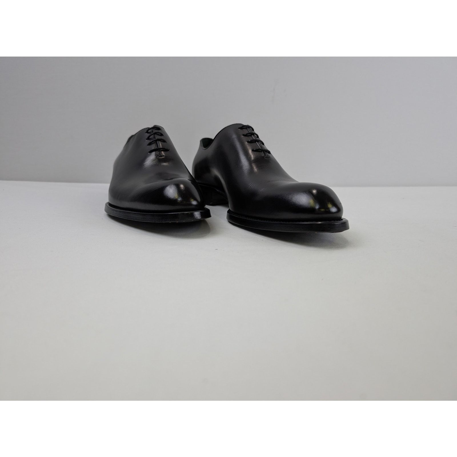 Brioni o1rshd1 Leather shoe Boots in Black Size US 11.5 / EU 44-45 - 5 Thumbnail