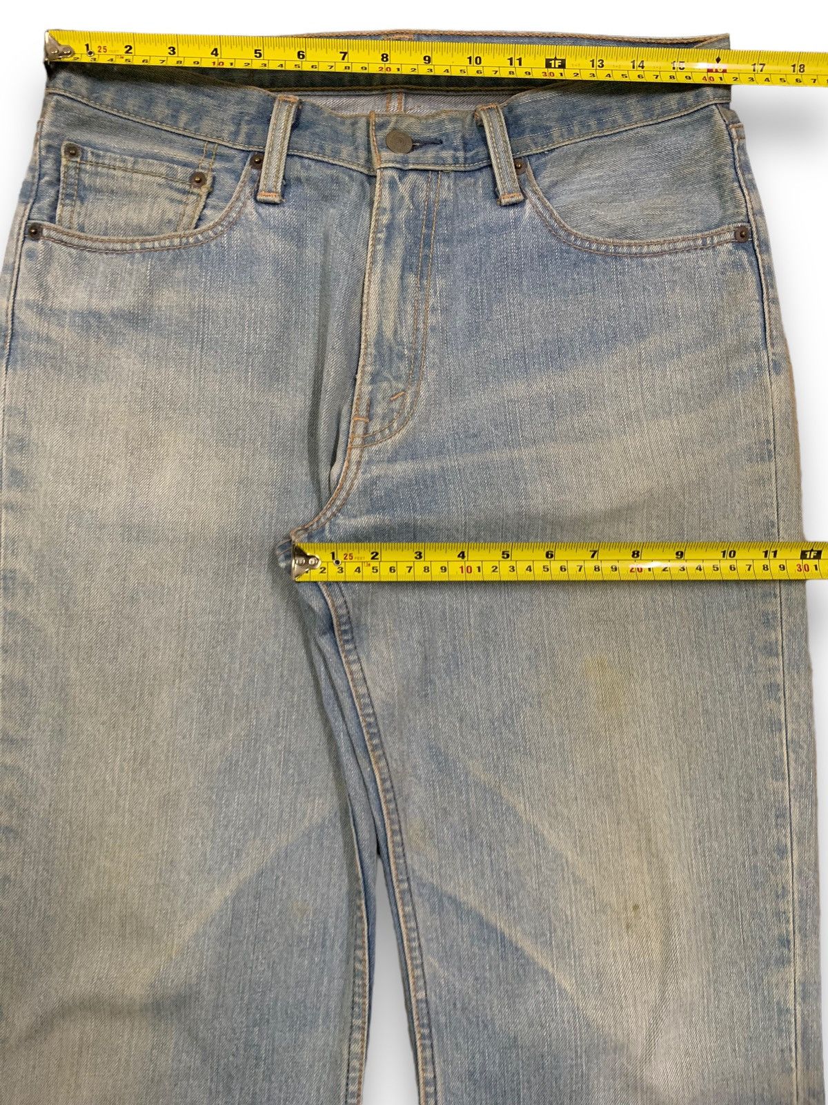 Levi's Vintage 90s Levis 702 Rusty Mud Wash Loose Jeans Size 33x28 Size US 33 - 17 Thumbnail