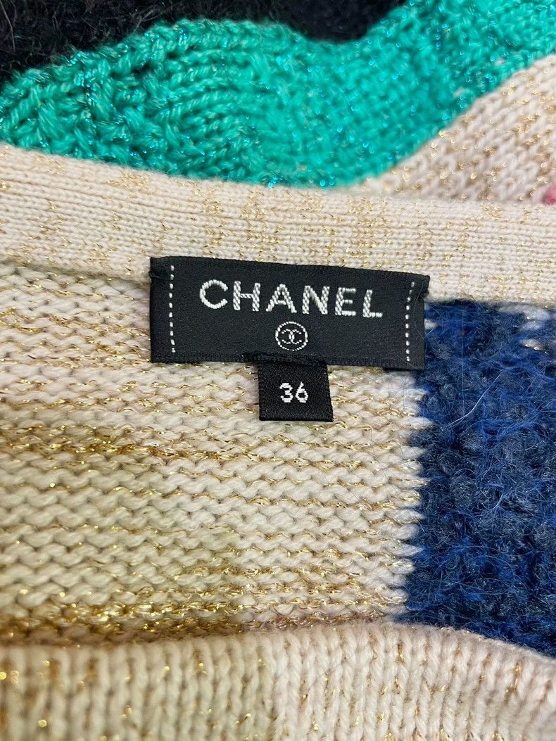 Chanel Chanel 19A Egypt Series Cashmere Cloak Sweater Size XS / US 0-2 / IT 36-38 - 7 Thumbnail