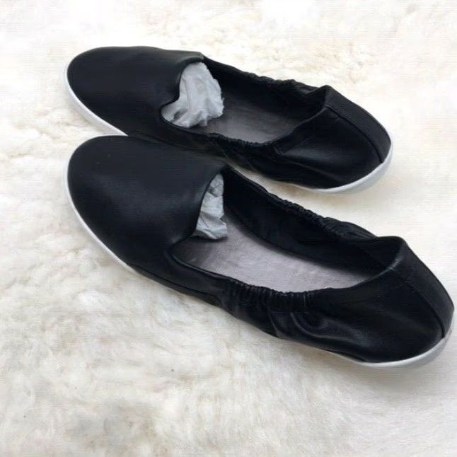 Vintage Carlos by Carlos Santana Women's Malinda Low Top Slip On Fashion Sneakers, Black, Size 8.5M Size US 8.5 / IT 38.5 - 3 Thumbnail