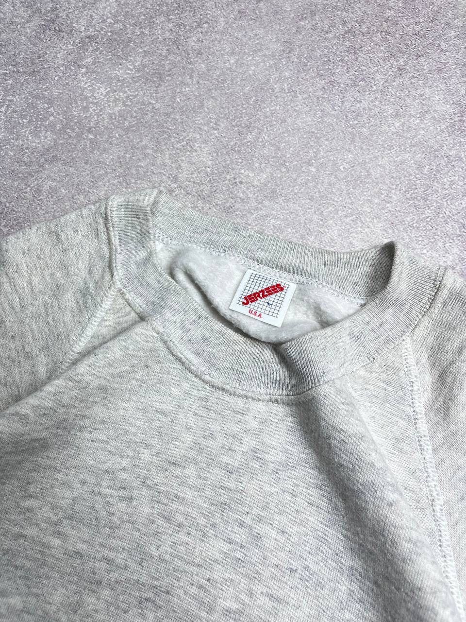 Jerzees × Vintage Vintage Jerzees Boxy Blank Sweatshirt L Size US L / EU 52-54 / 3 - 3 Thumbnail