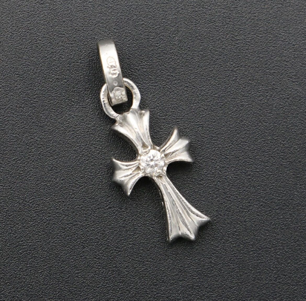 Chrome Hearts Chrome Hearts 18k White Gold diamond Baby Fat pendant Size ONE SIZE - 2 Thumbnail