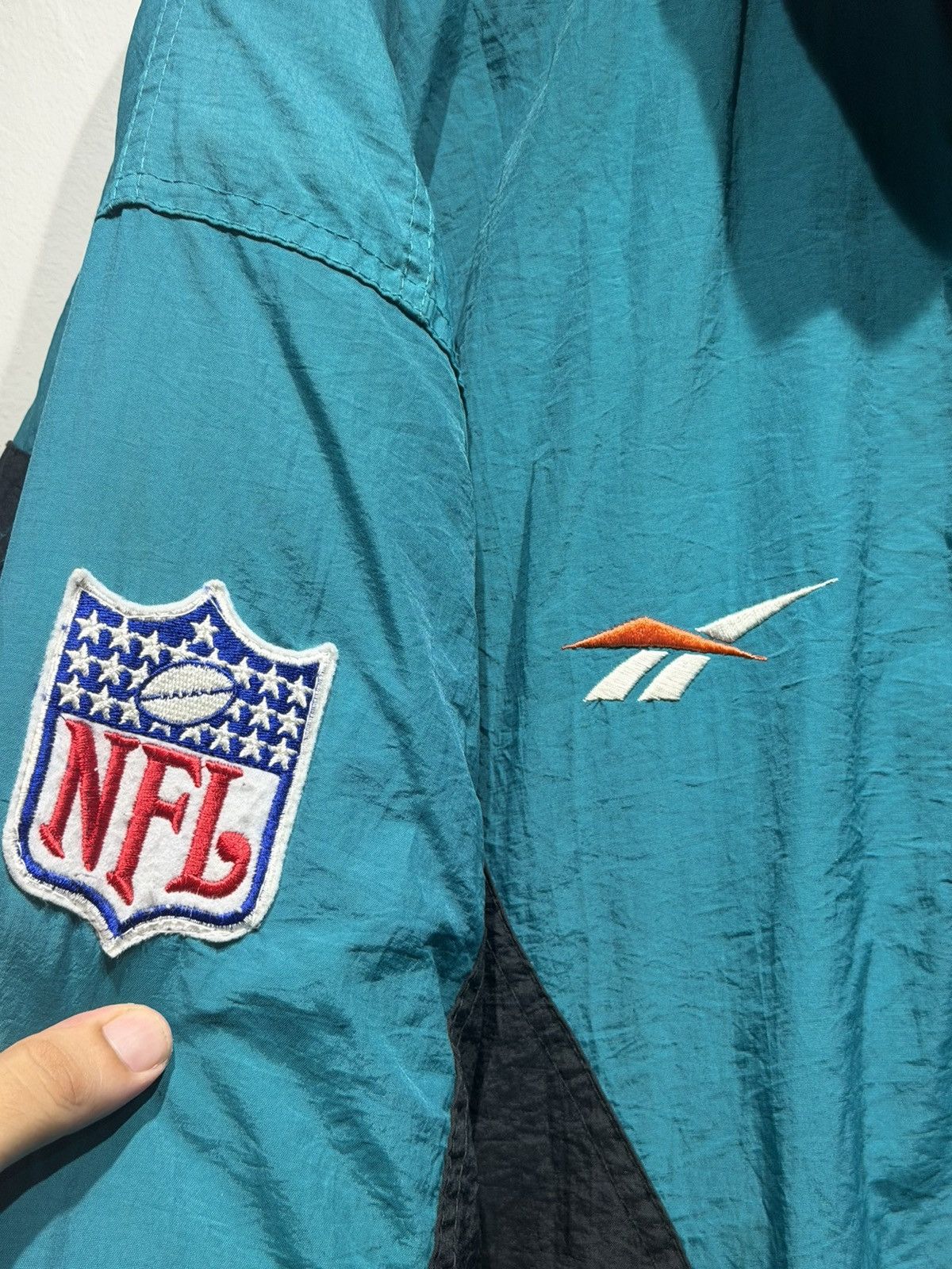 NFL Vintage Miami Dolphins Pro Line Jacket Size US XL / EU 56 / 4 - 5 Thumbnail