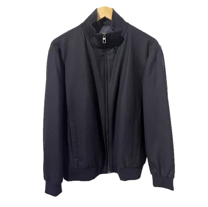 Loro Piana Loro Piana Pilot jacket men's outerwear navy blue Size US L / EU 52-54 / 3 - 1 Thumbnail
