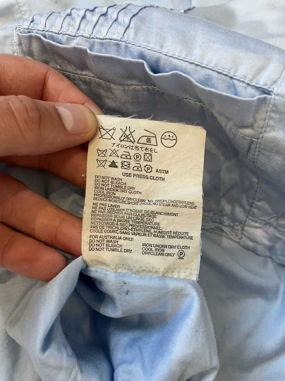 Prada Prada Italy Single Breasted Blazer Blue Women 38 Asymmetric Size XS / US 0-2 / IT 36-38 - 6 Thumbnail