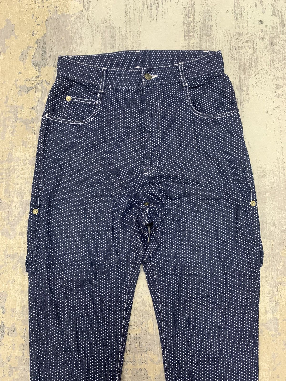 Japanese Brand Mercibeaucoup Jevous Enprie by ISSEY MIYAKE Cargopant Size US 29 - 2 Thumbnail