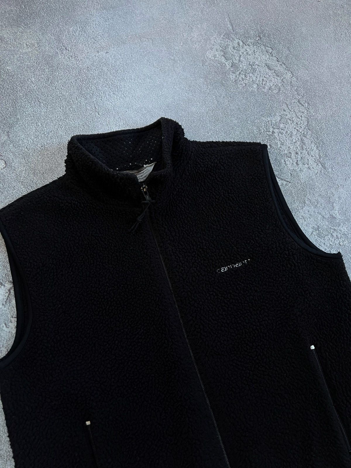 Carhartt Carhartt Fleece Sherpa Full Zip Vest Liner Sz M Teddy Jacket Size US M / EU 48-50 / 2 - 2 Thumbnail