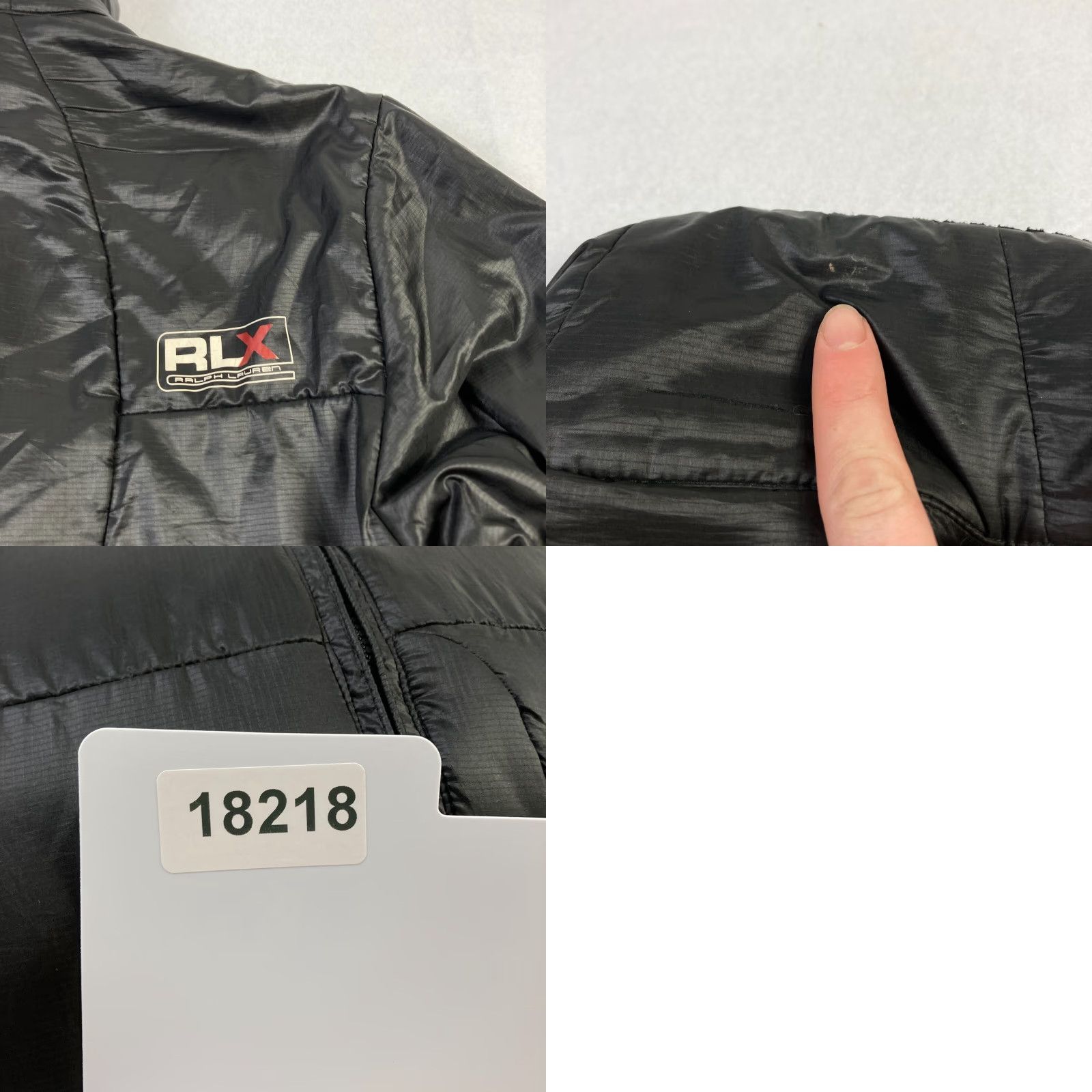 RLX Ralph Lauren RLX Ralph Lauren Jacket Mens Medium Black Long Sleeve Performance Insulated Size US M / EU 48-50 / 2 - 9 Thumbnail