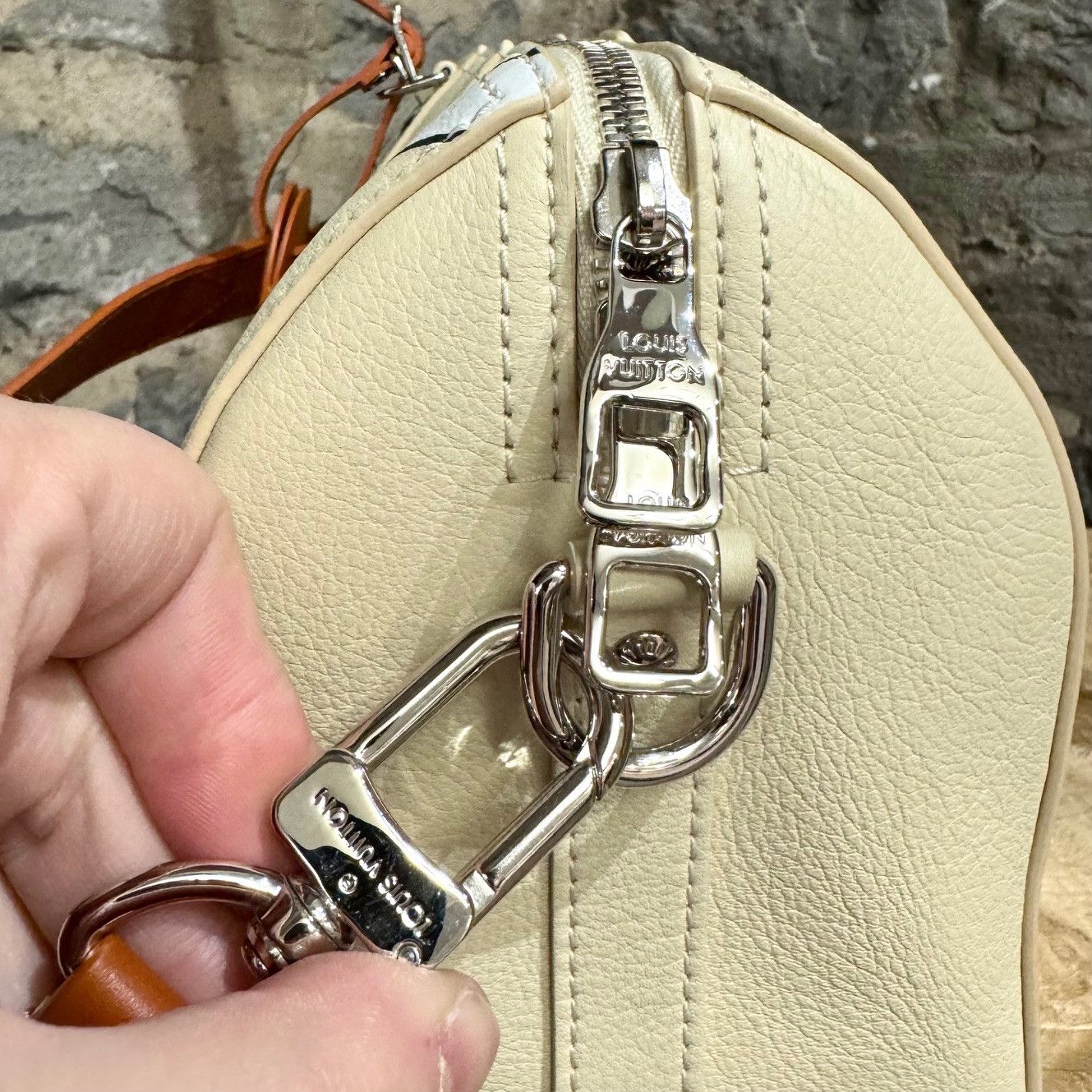 Louis Vuitton Louis Vuitton 2022 Beige City Keepall Crossbody Bag Size ONE SIZE - 8 Thumbnail