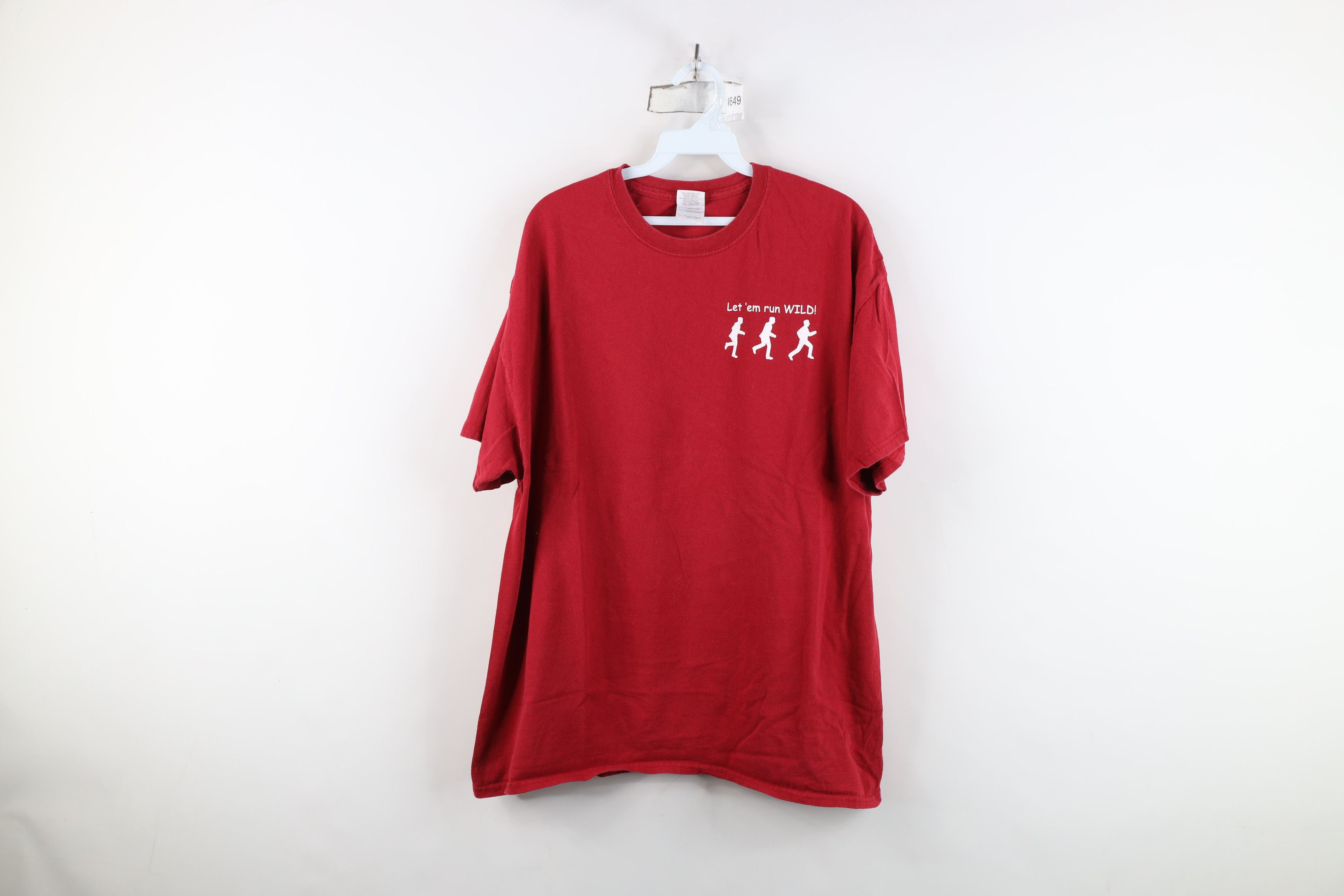 Vintage Vintage Data DBU Database Utility Audit T-Shirt Red Cotton Size US XL / EU 56 / 4 - 1 Thumbnail