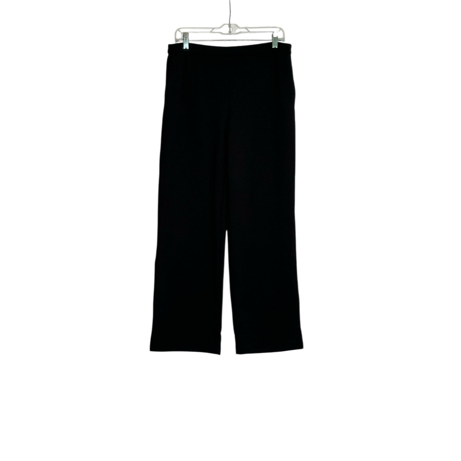 Rachel Zoe Rachel Zoe black wide legs pull on high waist pants size 10 Size 32" / US 10 / IT 46 - 11 Thumbnail