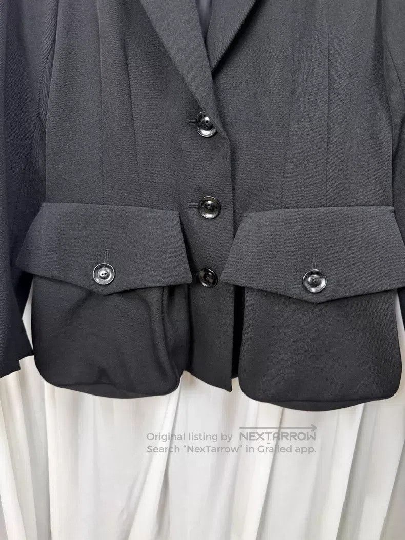 Yohji Yamamoto Yohji Yamamoto 23AW mainline waist-cinched detachable doub Size US S / EU 44-46 / 1 - 4 Thumbnail