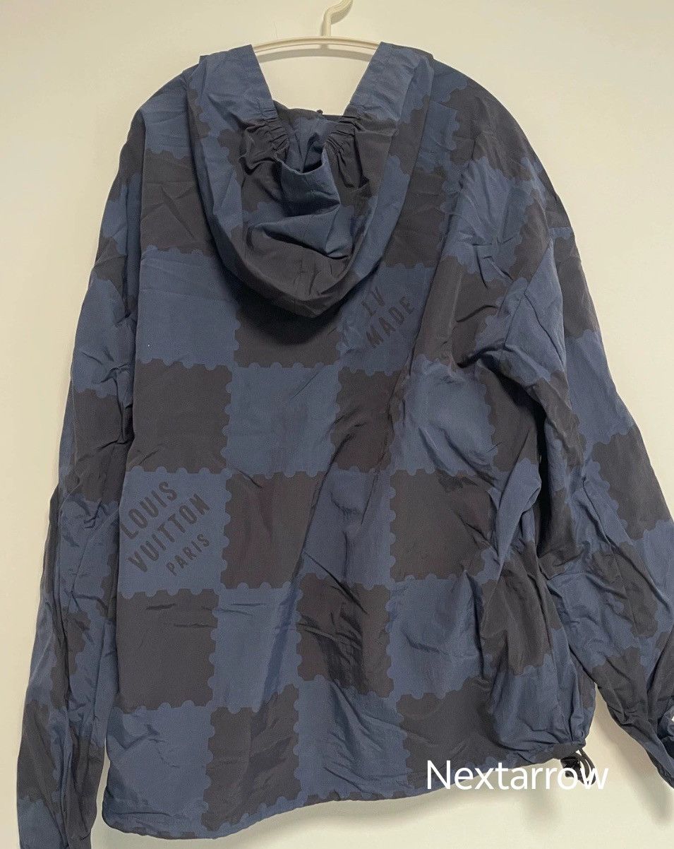 Louis Vuitton Louis Vuitton Blue Checkered Hooded Checkered 2412-Nextarrow Size US XXL / EU 58 / 5 - 2 Thumbnail