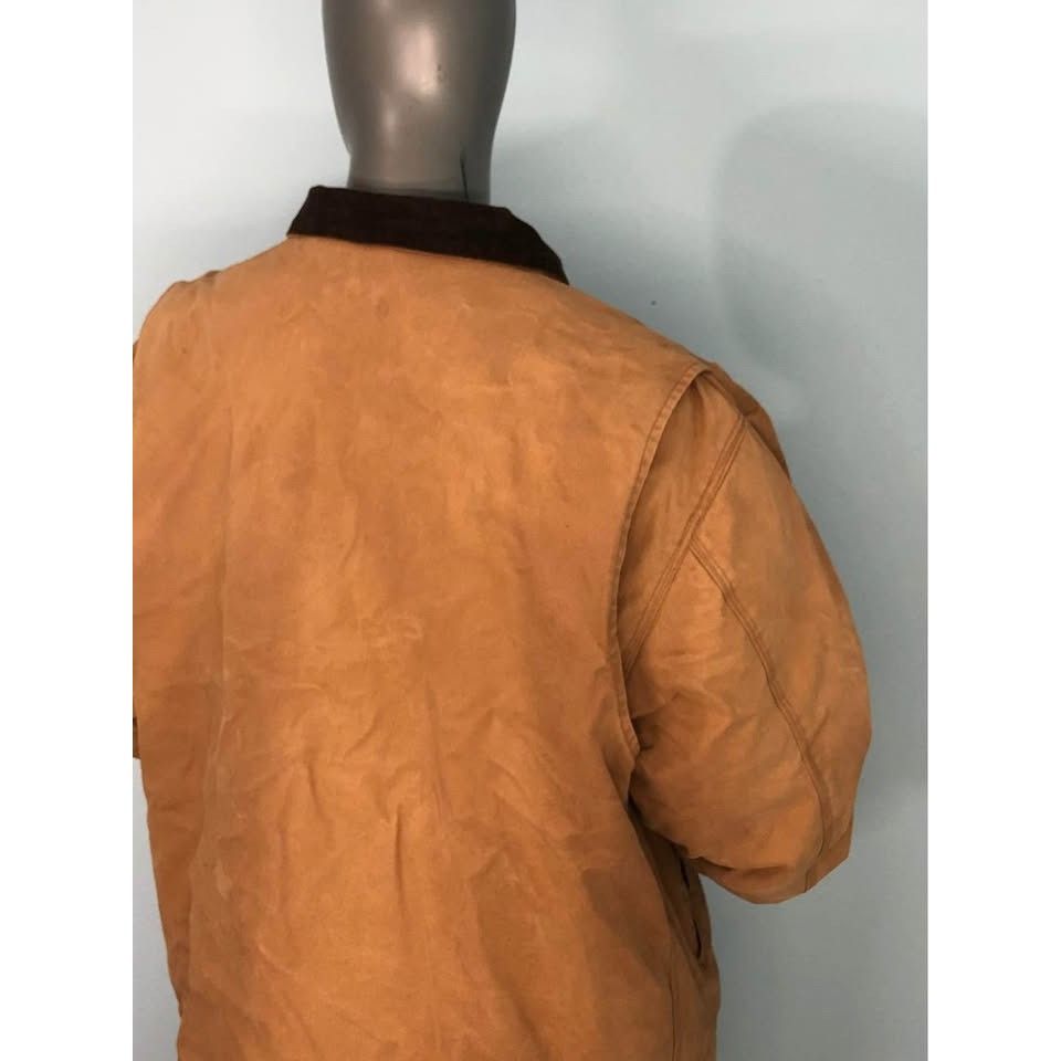 Dunbrooke × Vintage VTG Dunbrooke Jacket XLT Men Heavy Duty, Corduroy Collar Size US XL / EU 56 / 4 - 3 Thumbnail