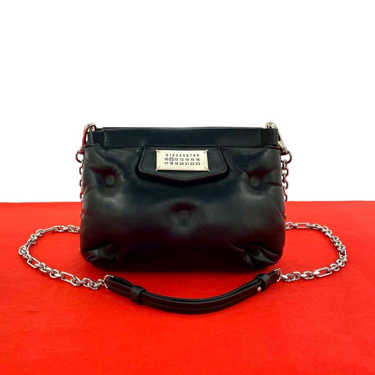 Maison Margiela Maison Margiela Maison Margiela Glam Slam Leather Mini Shoulder Bag Leather Shoulder Bag DUTY FREE for USA Size ONE SIZE - 1 Thumbnail