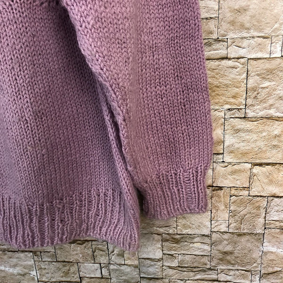 Homespun Knitwear × Japanese Brand Japanese Brand Purple Knitwear crochet #A790 Size S / US 4 / IT 40 - 8 Thumbnail
