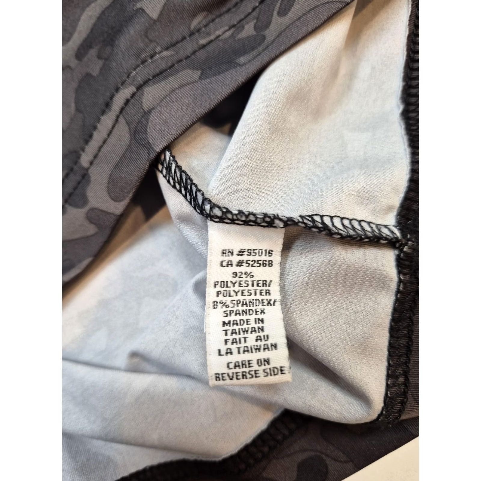 Vintage Straight Down Gray Camo Performance Golf Pullover Mens XL 1/4 Zip Size US XL / EU 56 / 4 - 4 Thumbnail