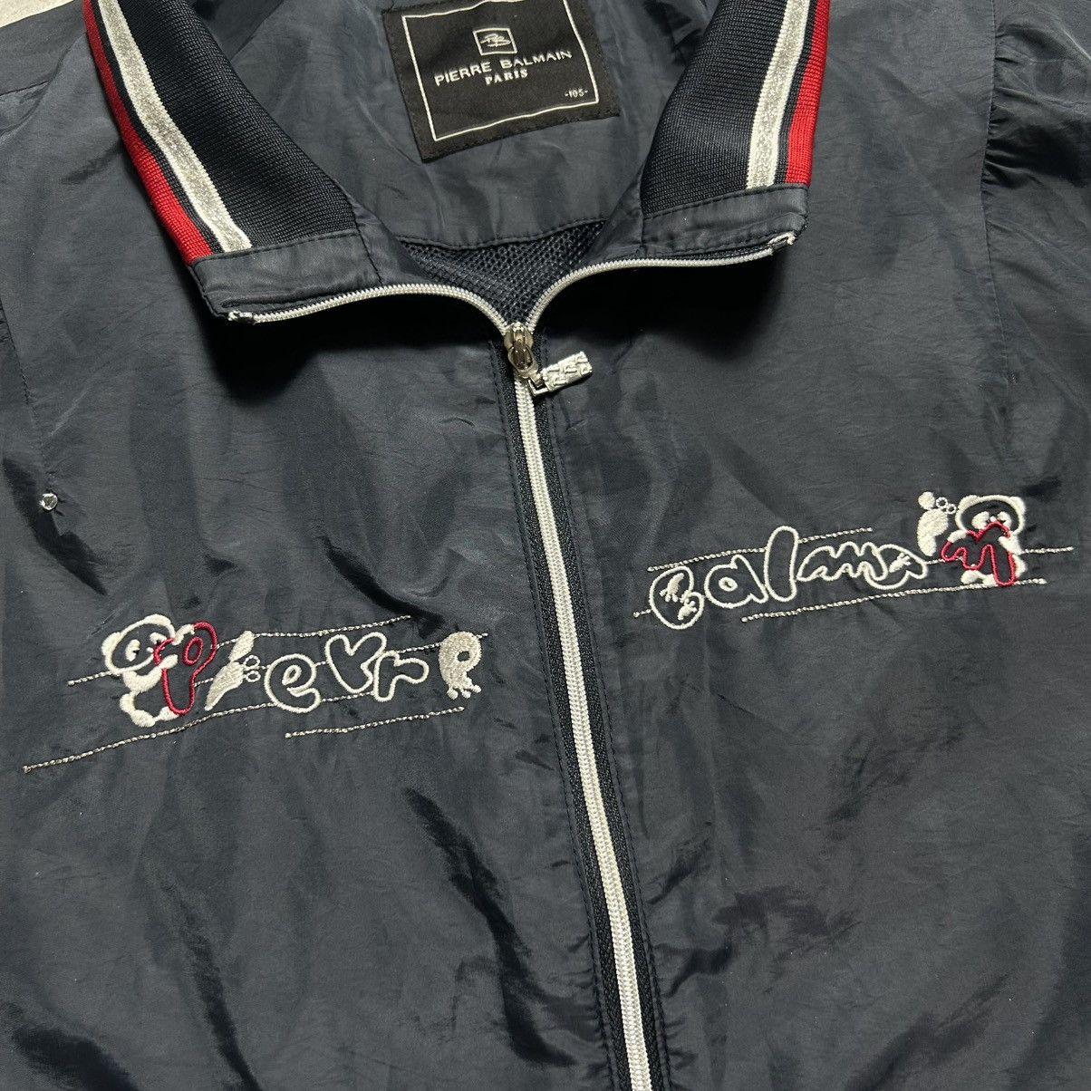 Pierre Balmain Pierre Balmain Embroidered Logo Jacket Size L / US 10 / IT 46 - 6 Thumbnail